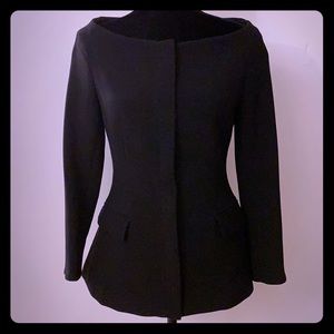 Zara boat neck blazer